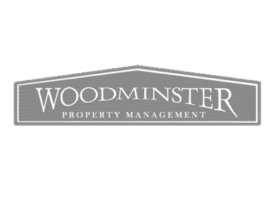 Woodminster property management logo.